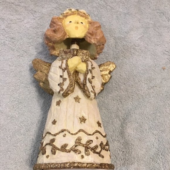 Christmas Angel Bobble Head In Original Box 9" - Picture 9 of 14